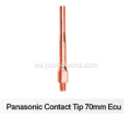 Pana 70mm Long E-Cu Contact Tips